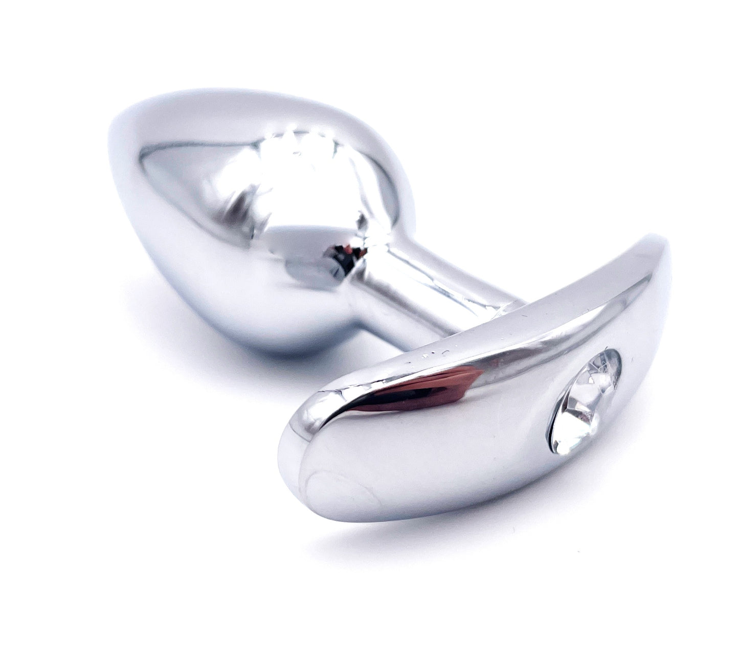 T-Gleam - Plug Anale in Acciaio con Base lunga