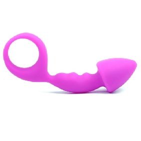 Curve Comfort - Plug Anale curvo in Silicone Medicale