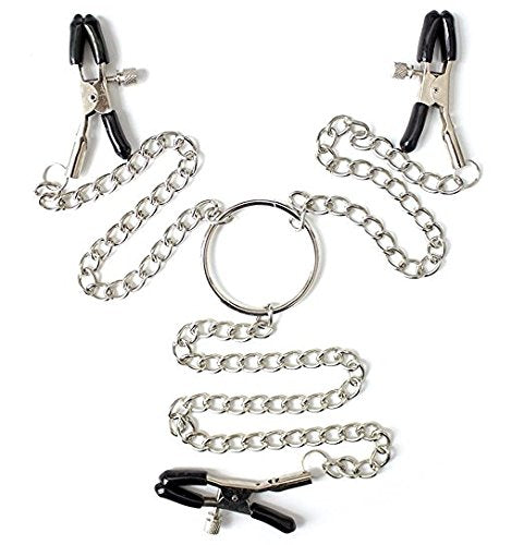 3 Pinze per capezzoli e clitoride o pene