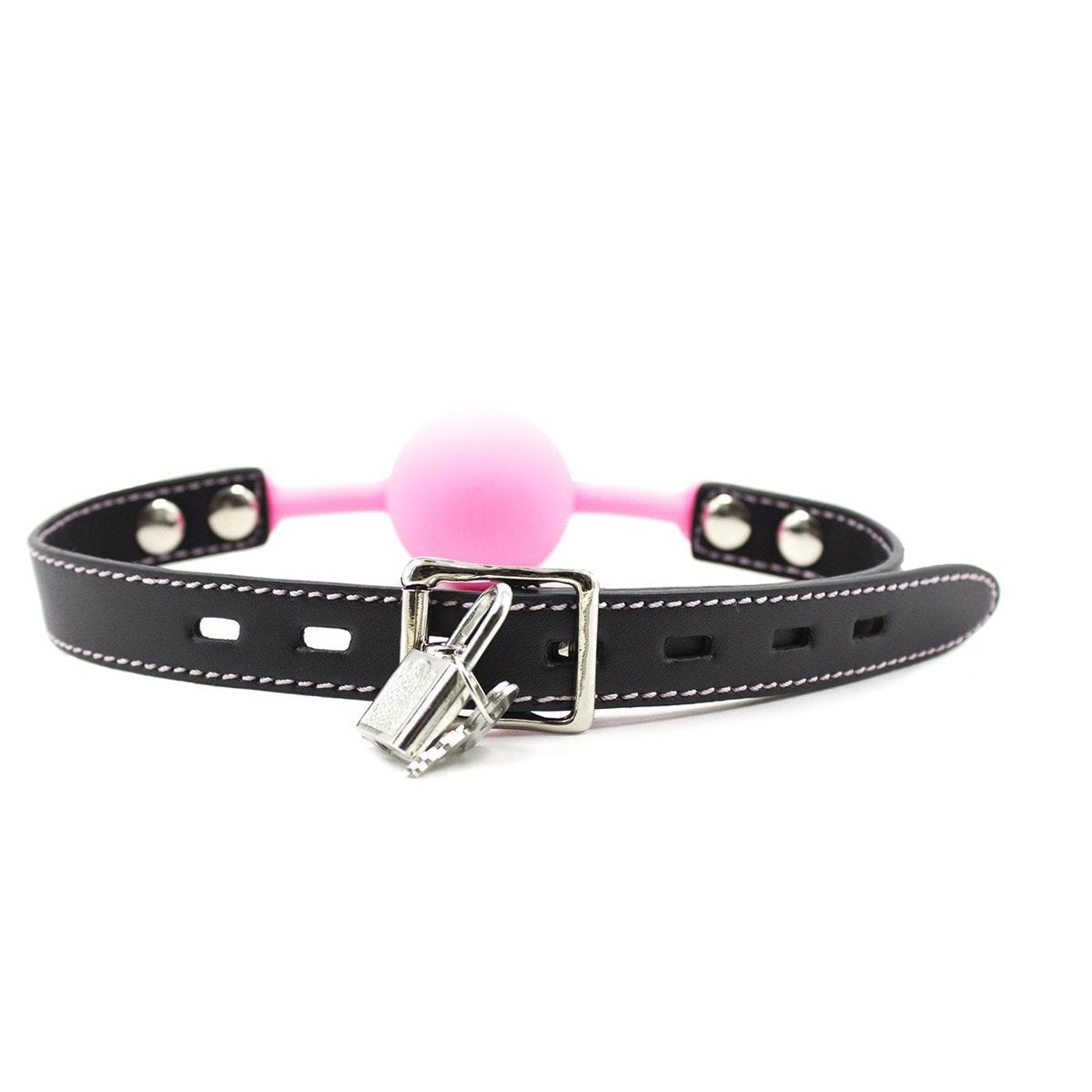 Deep Skin - Gag Ball con Lucchetto e chiavi