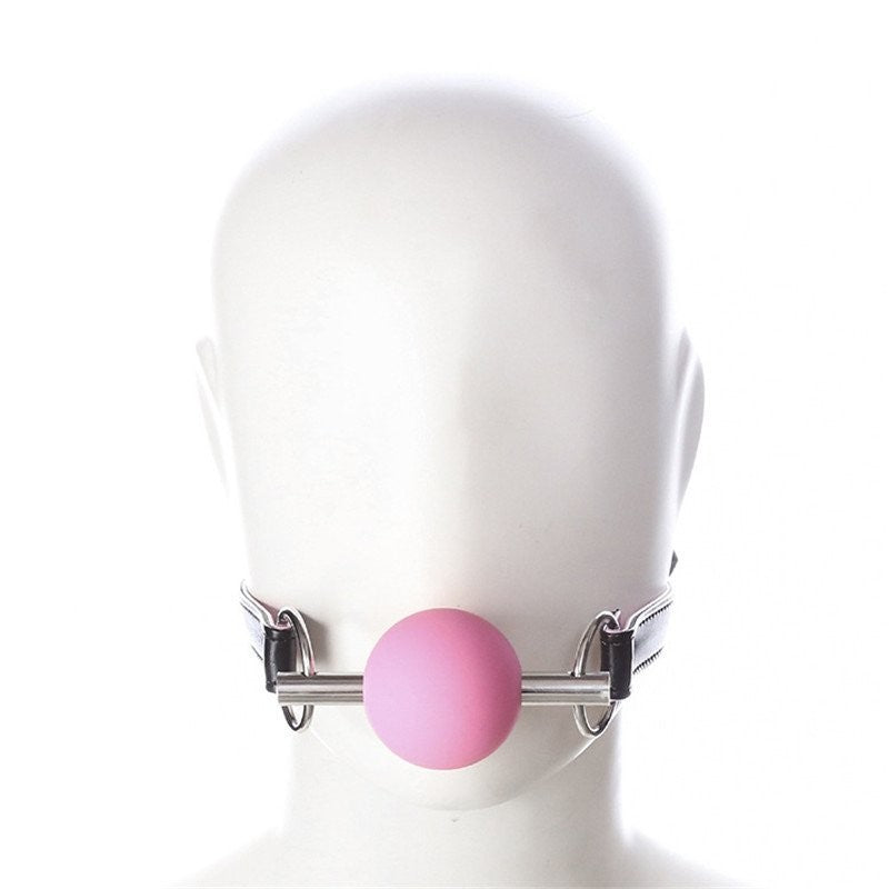 Hush Halo - Ball Gag in Silicone duro con Morso grande