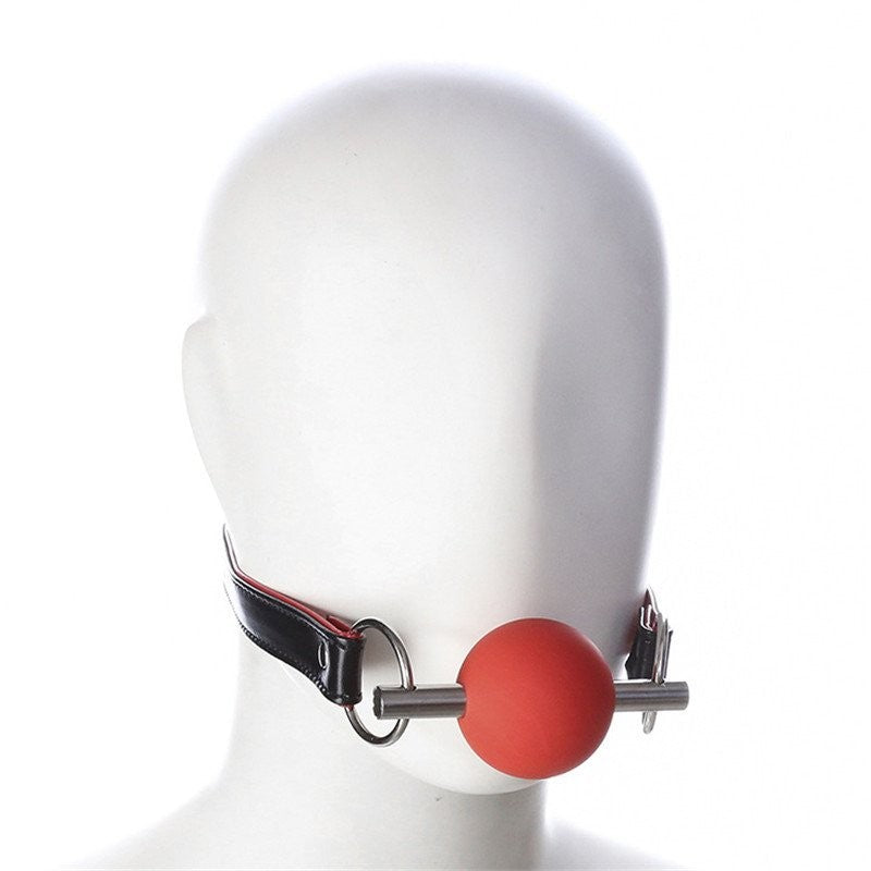 Hush Halo - Ball Gag in Silicone duro con Morso grande