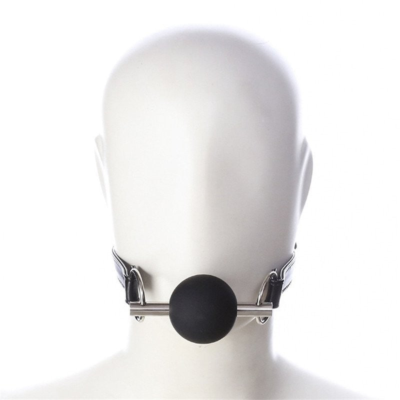 Hush Halo - Ball Gag in Silicone duro con Morso grande