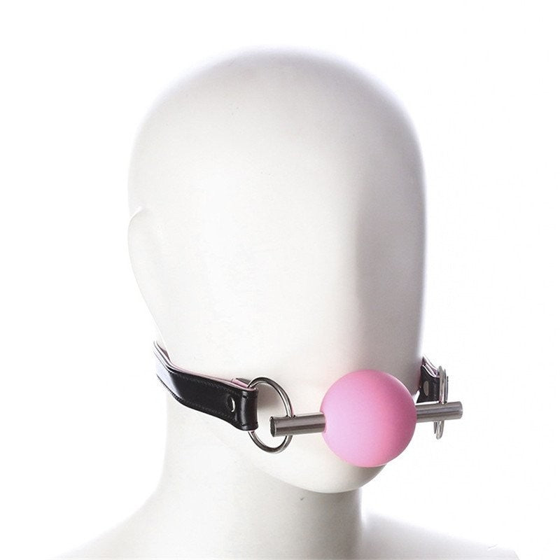 Hush Halo - Ball Gag in Silicone duro con Morso grande
