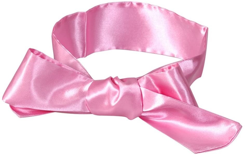 Benda in raso per occhi