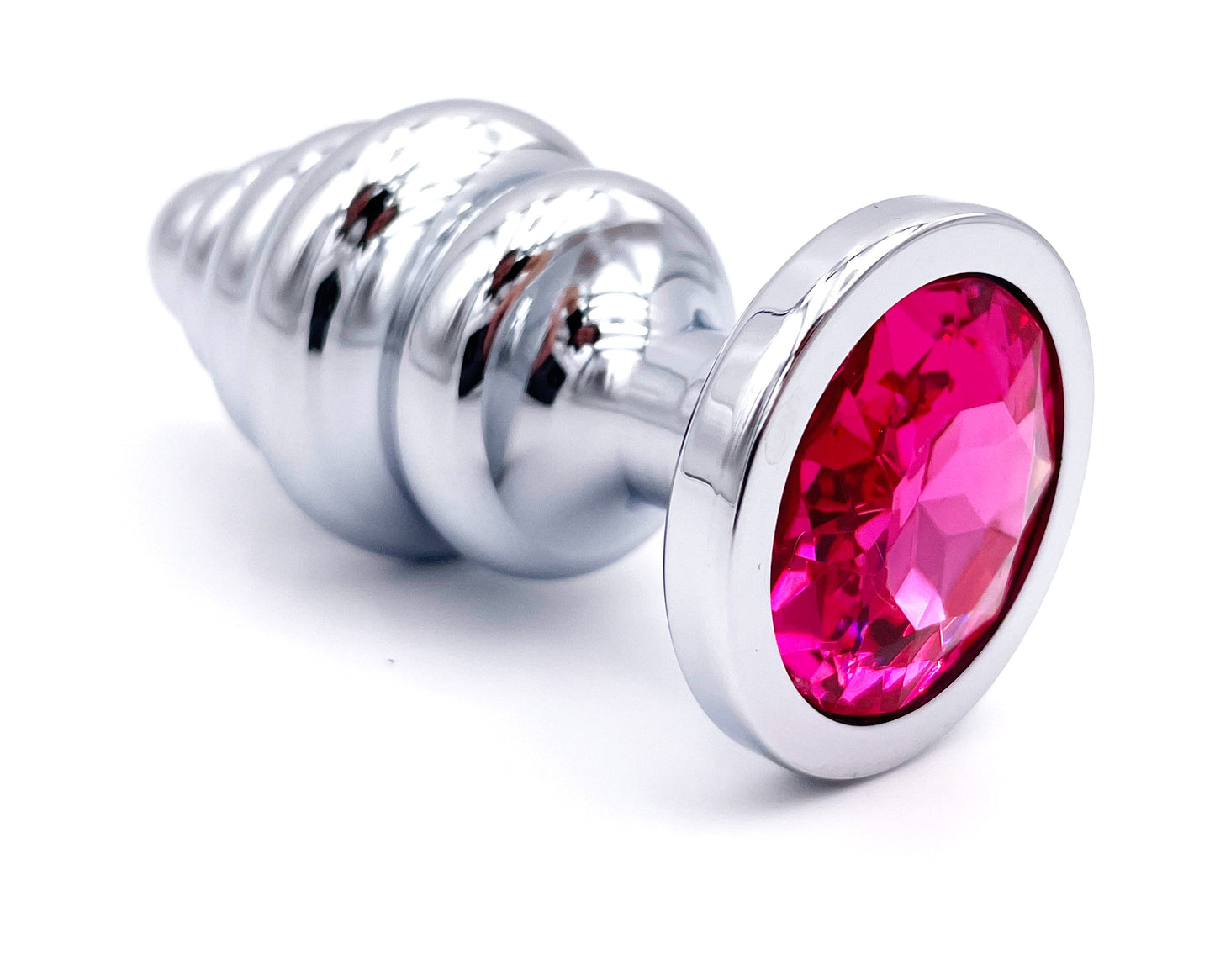 Wave - Plug Anale in Metallo con Diamante