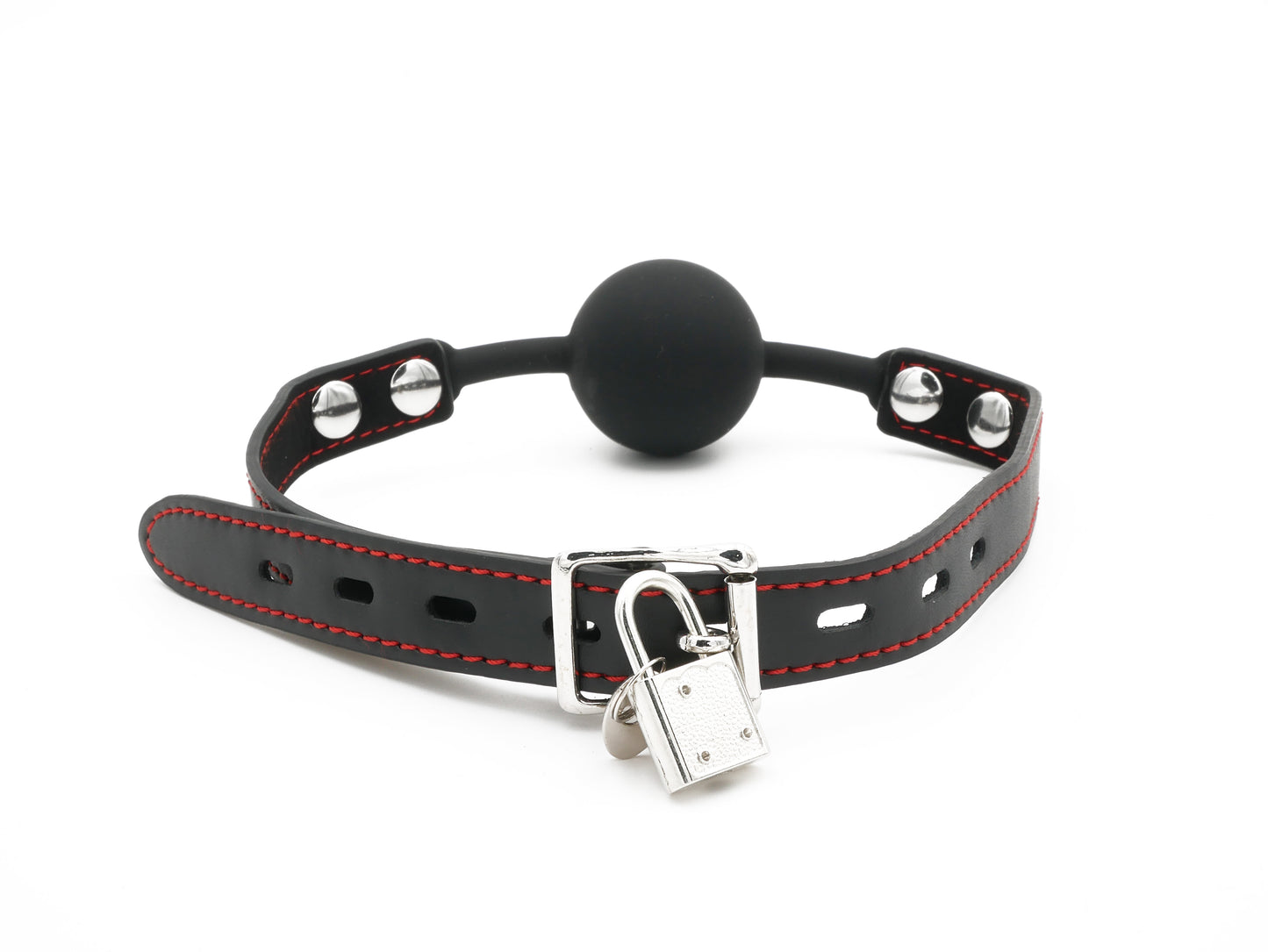 Deep Skin - Gag Ball con Lucchetto e chiavi