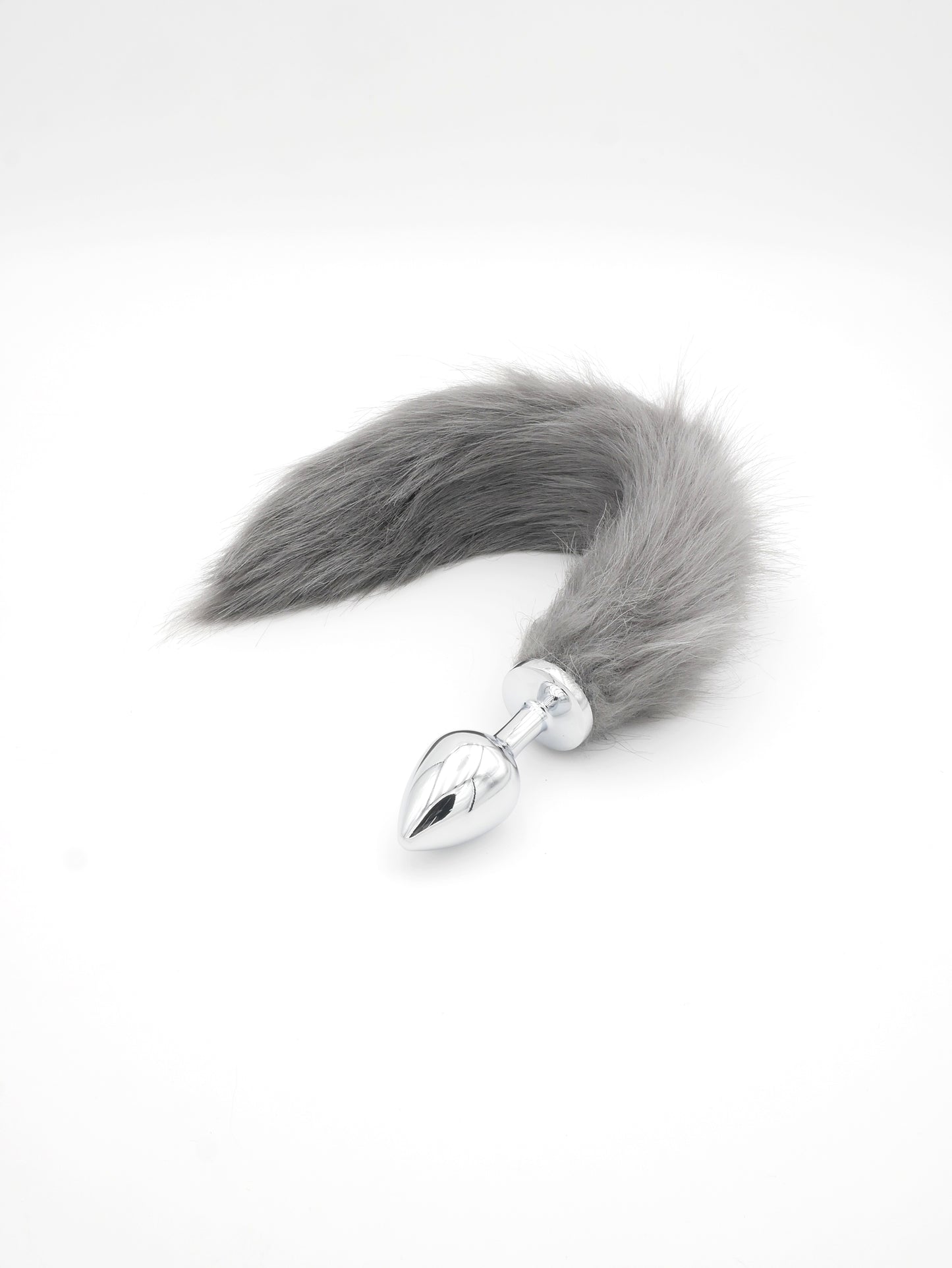 Gray Shadow - Coda Anale con Plug in Metallo