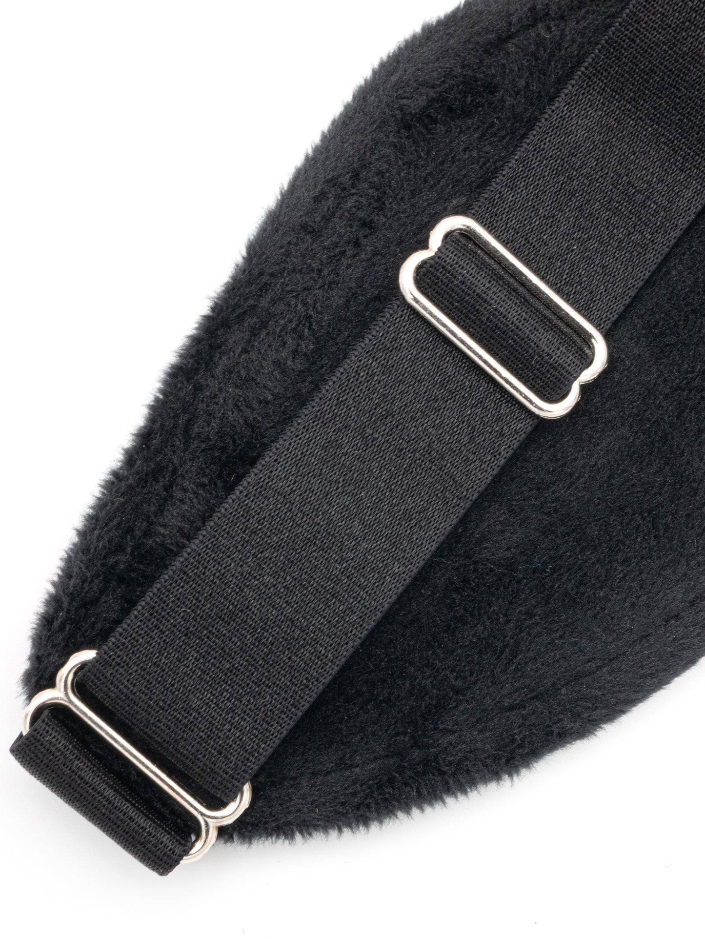 Benda occhi in raso vellutata con ricami