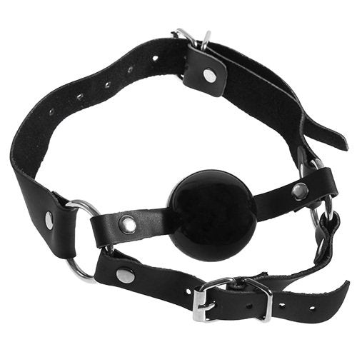 Silent Embrance - Ball Gag con cinghia mento