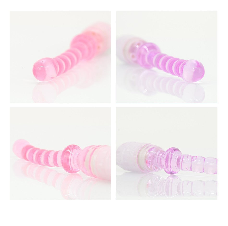 Vibratore Anale Jelly, in Silicone Morbido Vari colori
