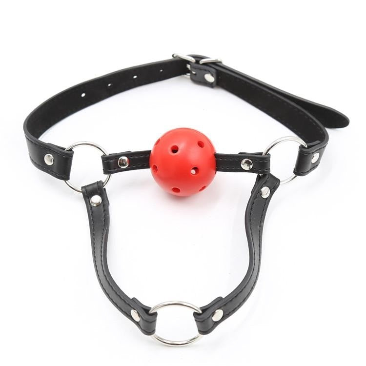 Pony Ball Gag - Traspirante, con guinzaglio