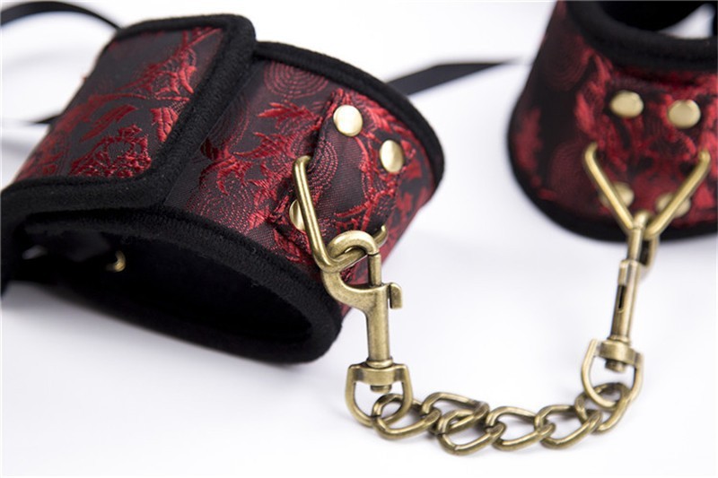 Milady - Manette Eleganti ricamate con nastrino