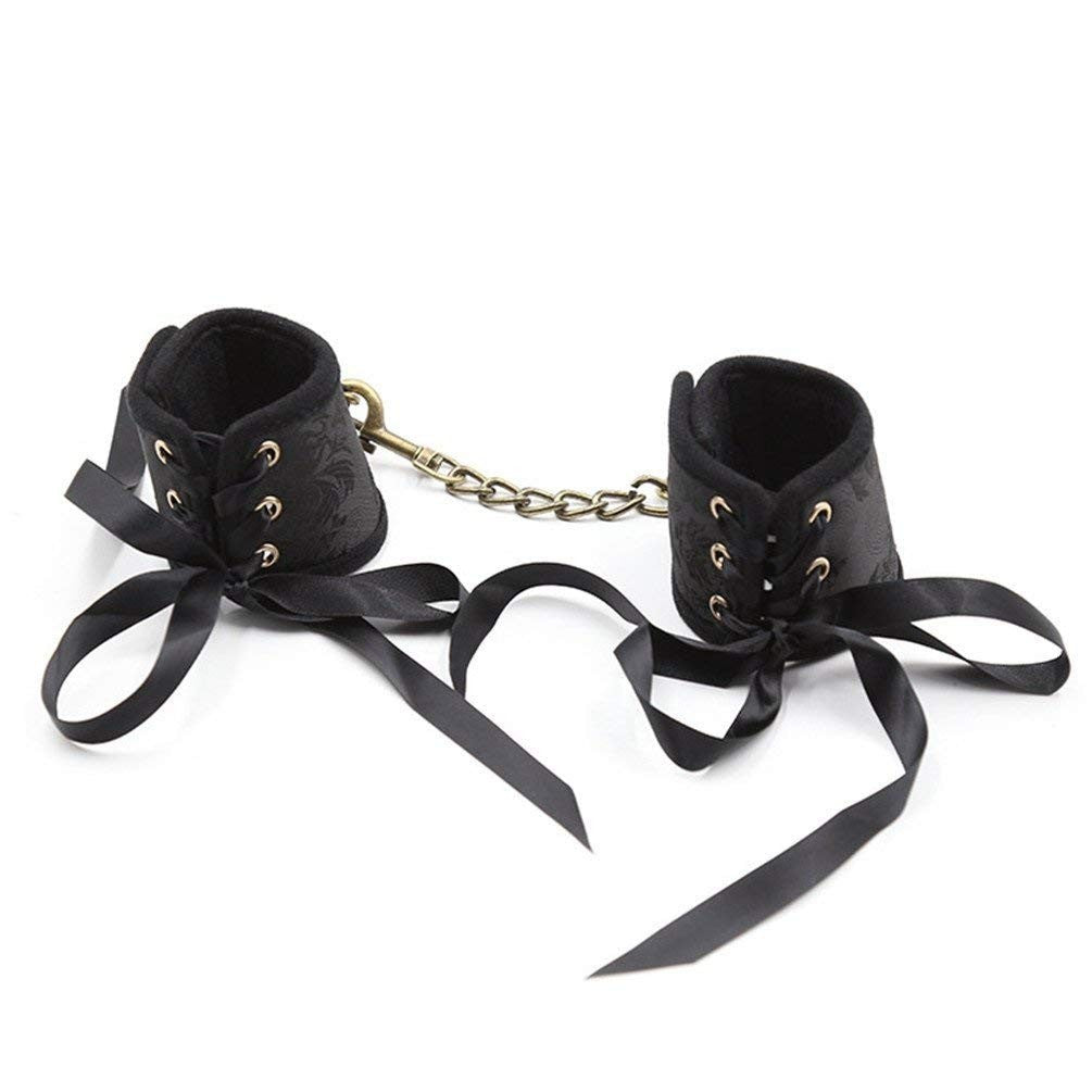 Milady - Manette Eleganti ricamate con nastrino