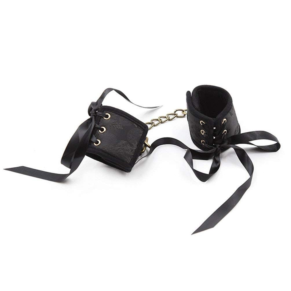 Milady - Manette Eleganti ricamate con nastrino