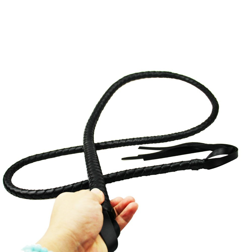 Night Viper - Bullwhip in Ecopelle Lungo 190 cm