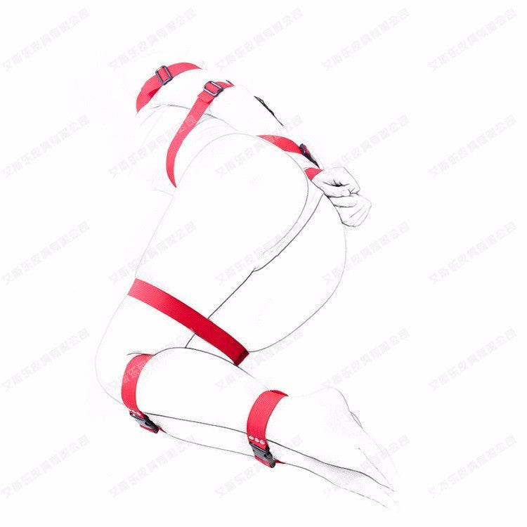 Seven Veils - Kit di 7 Cinghie in Nylon per Legatura Corpo