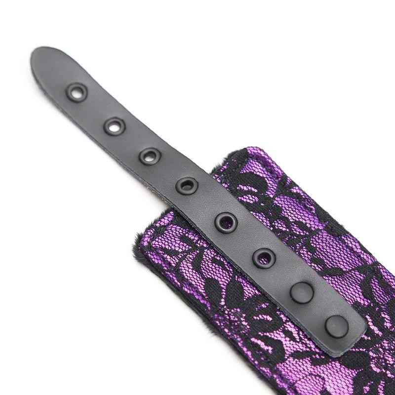 Fairy Kink - Manette con chiusura in pelle e peluche interno