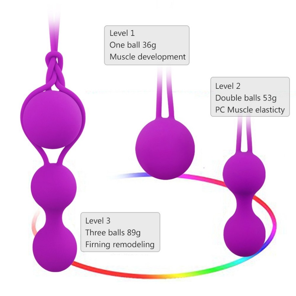 TrioTone - Kit Palline per esercizi vaginali