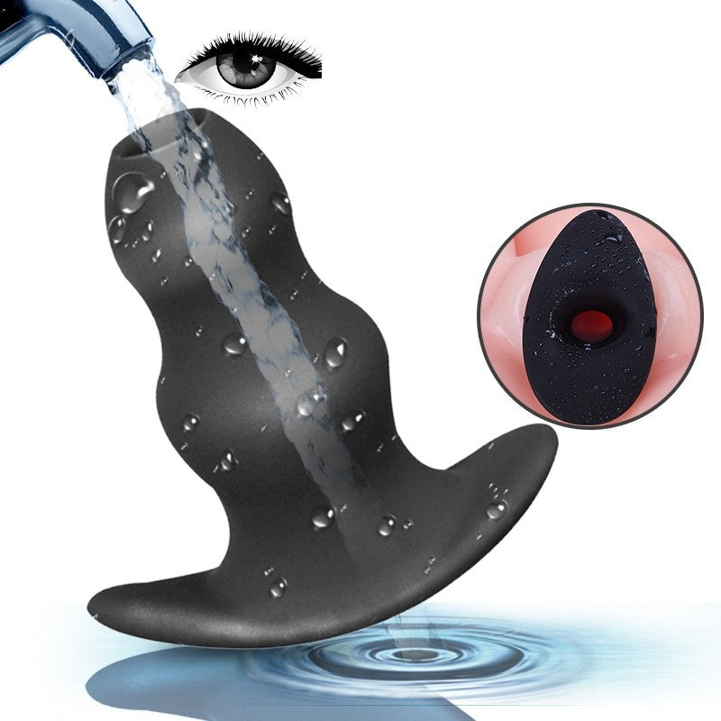 CleanFlow Plug - Plug Anale con Funzione di Lavaggio intimo