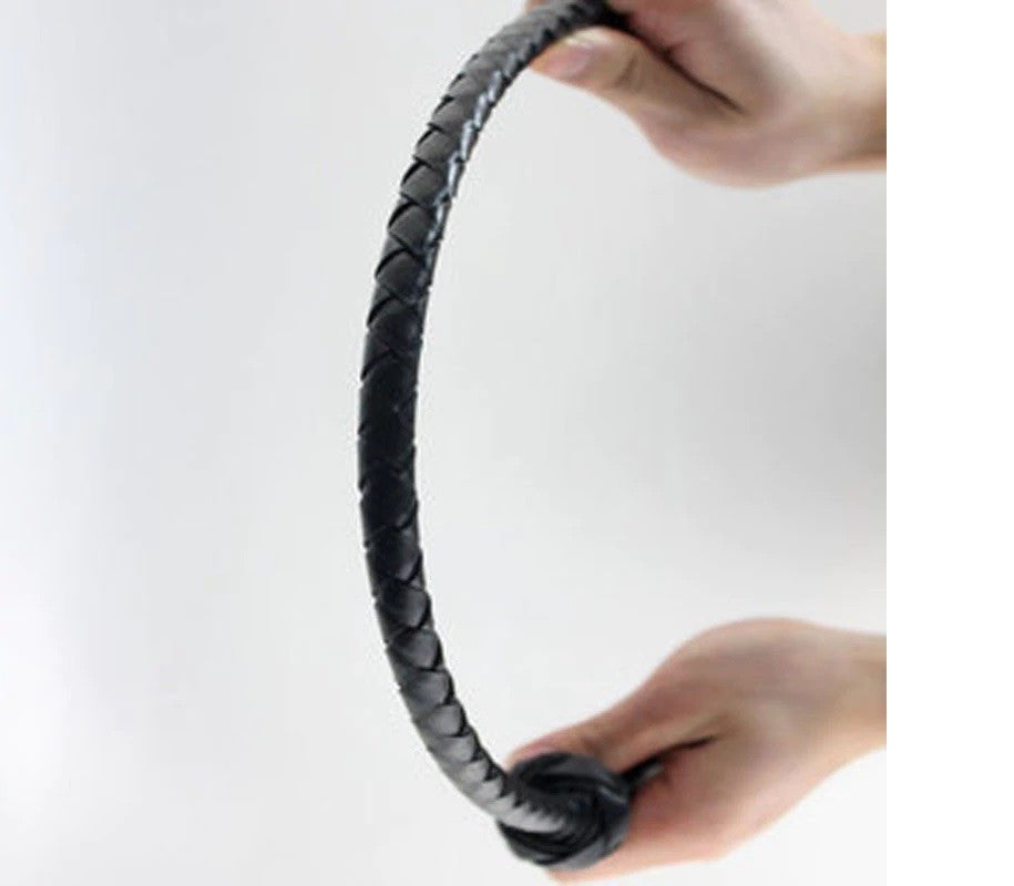 Slim Strike - Crop in ecopelle con punta in pelle