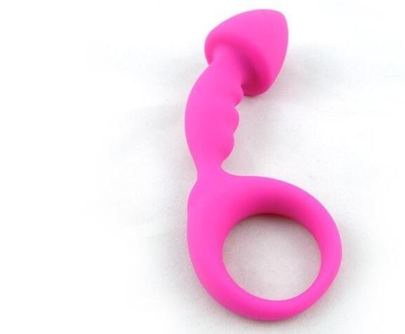 Curve Comfort - Plug Anale curvo in Silicone Medicale