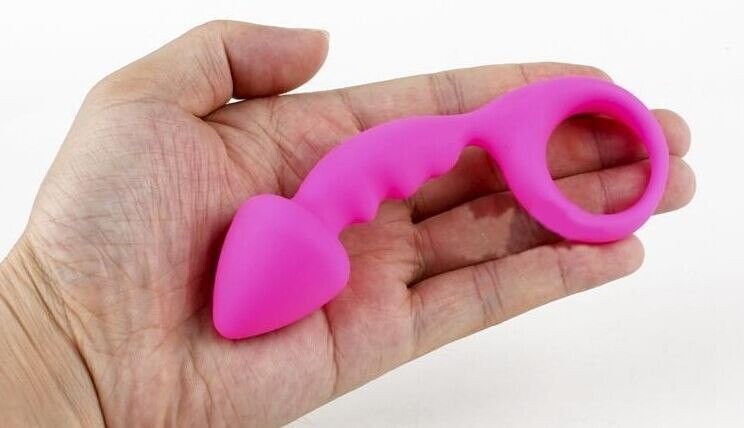 Curve Comfort - Plug Anale curvo in Silicone Medicale