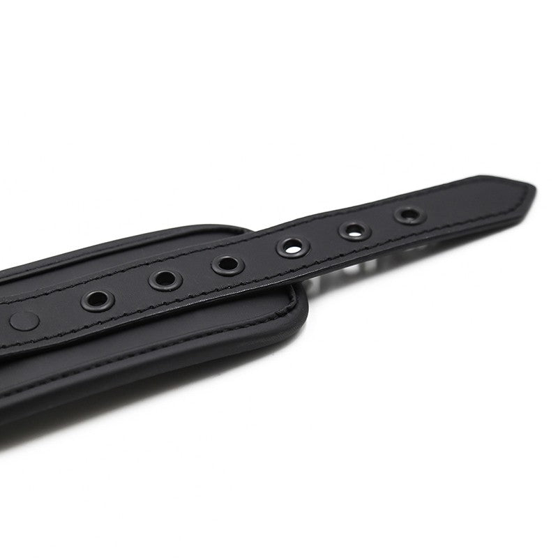 Dark Knight - Manette Total Black in Gomma sintetica
