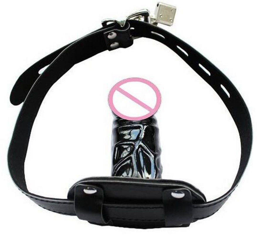 Deep Silence - Dildo Gag con lucchetto