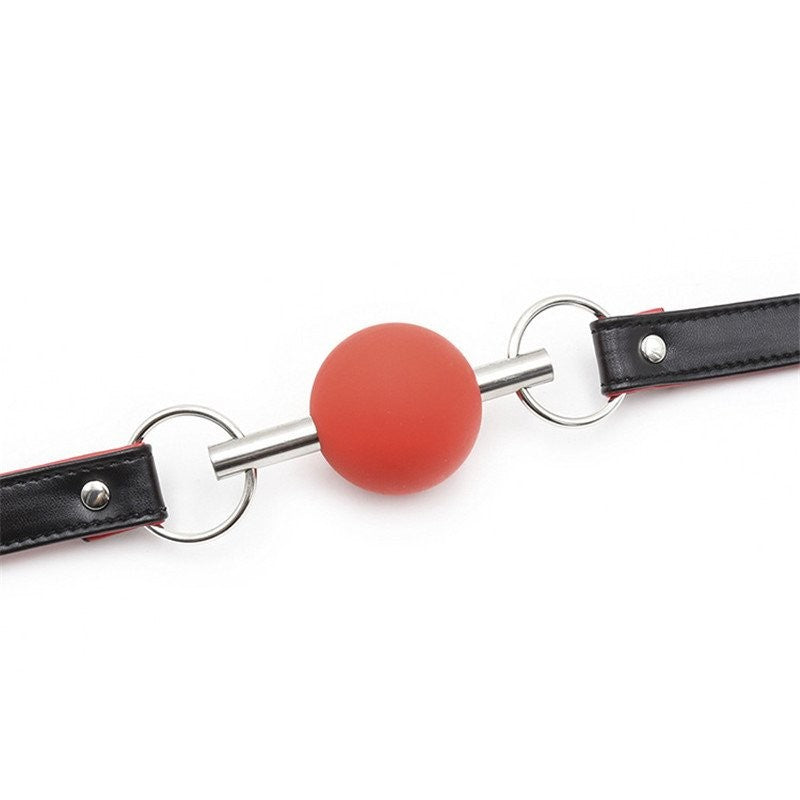 Hush Halo - Ball Gag in Silicone duro con Morso grande