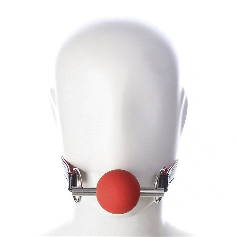 Hush Halo - Ball Gag in Silicone duro con Morso grande