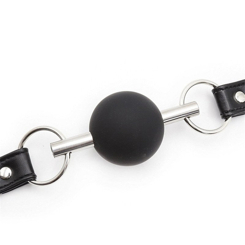 Hush Halo - Ball Gag in Silicone duro con Morso grande