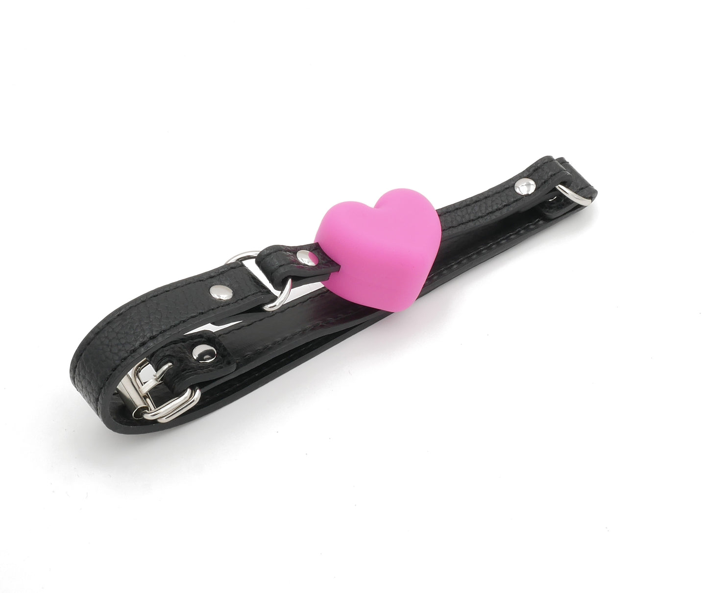 Gagball Cuore BDSM, squamato, vari colori