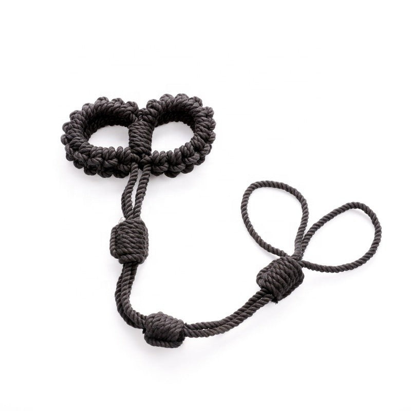SatinLoop - Manette con guizaglio in Corda di Raso