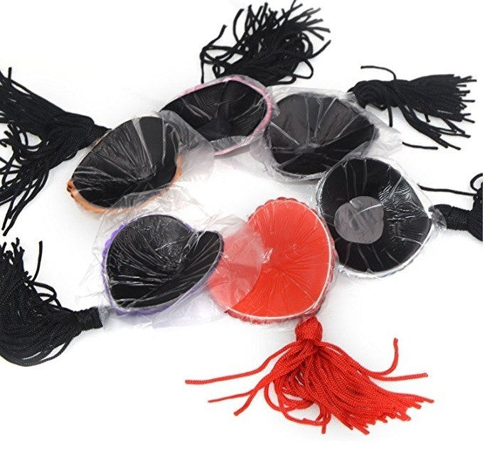 Copricapezzoli Sexy a forma di cuore con pendente vari colori
