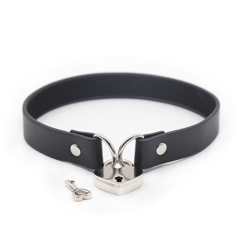 Heart Lock - Collarino con chiusura a Lucchetto