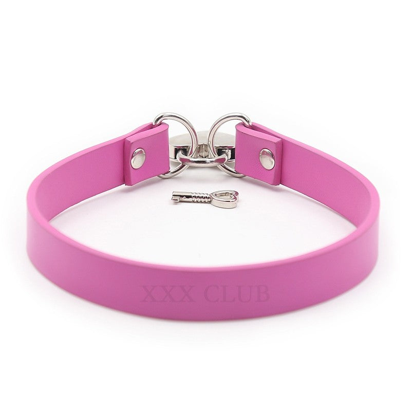 Heart Lock - Collarino con chiusura a Lucchetto