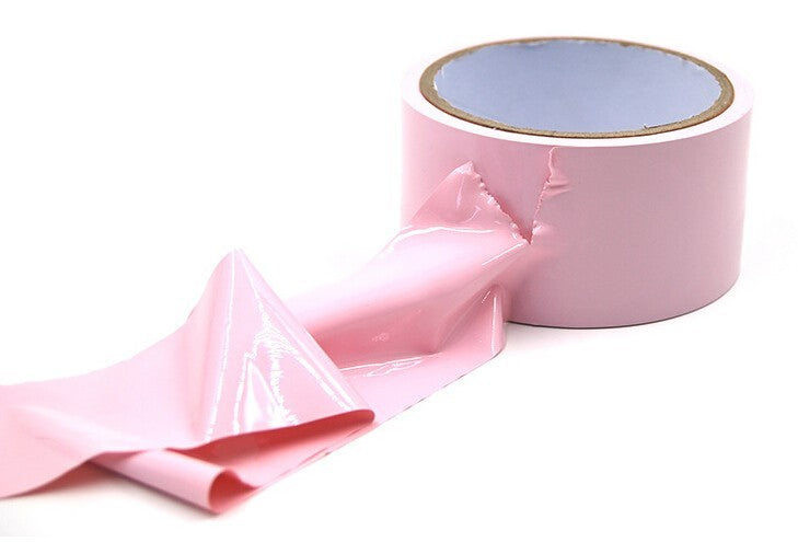 Nastro Bondage Rosa in Vinile 15 Metri