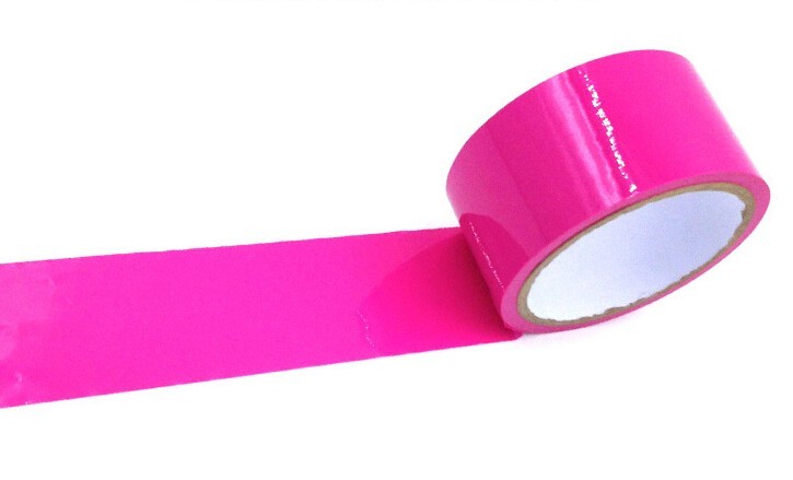 Nastro Bondage Fucsia in Vinile 15 Metri