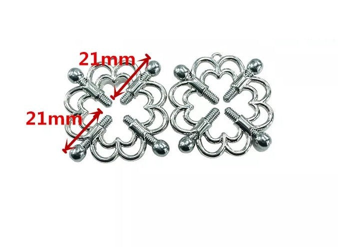 Pinze per capezzoli con 4 regolatori
