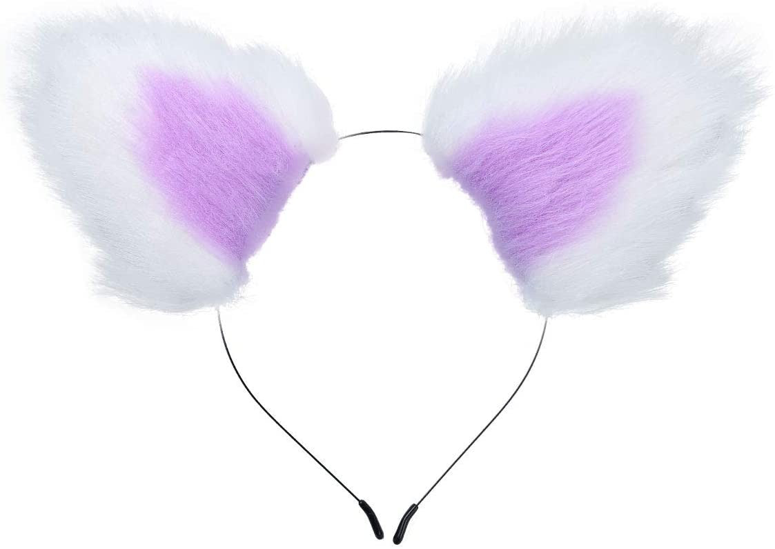 Fluffy Kitten - Coda con Plug anale e orecchie da Gatta