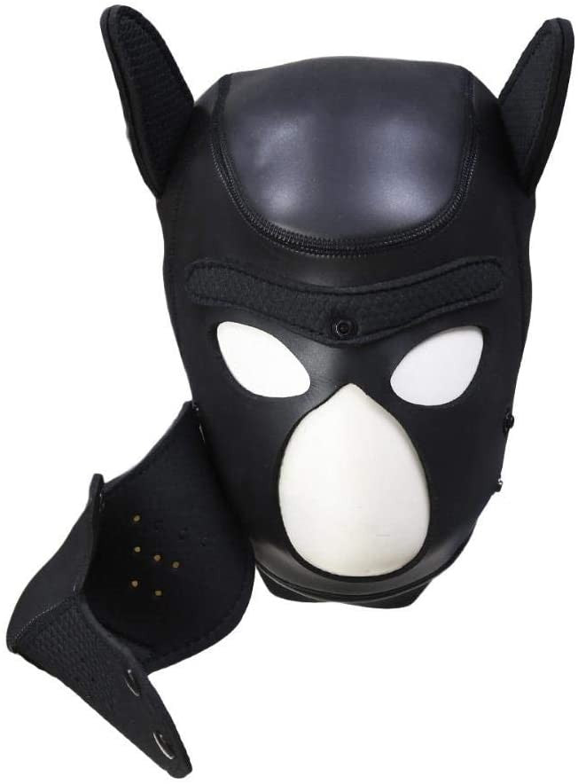 Maschera BDSM Dog elastica