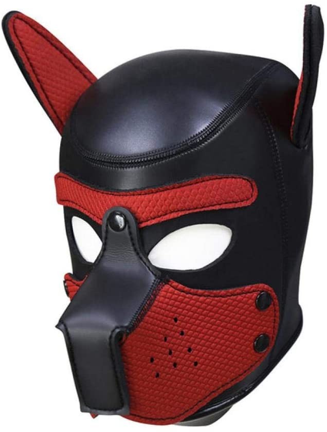 Maschera BDSM Dog elastica