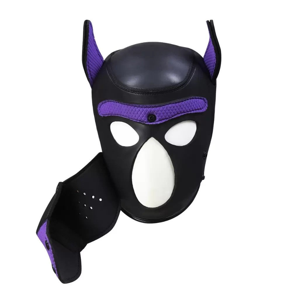 Maschera BDSM Dog elastica