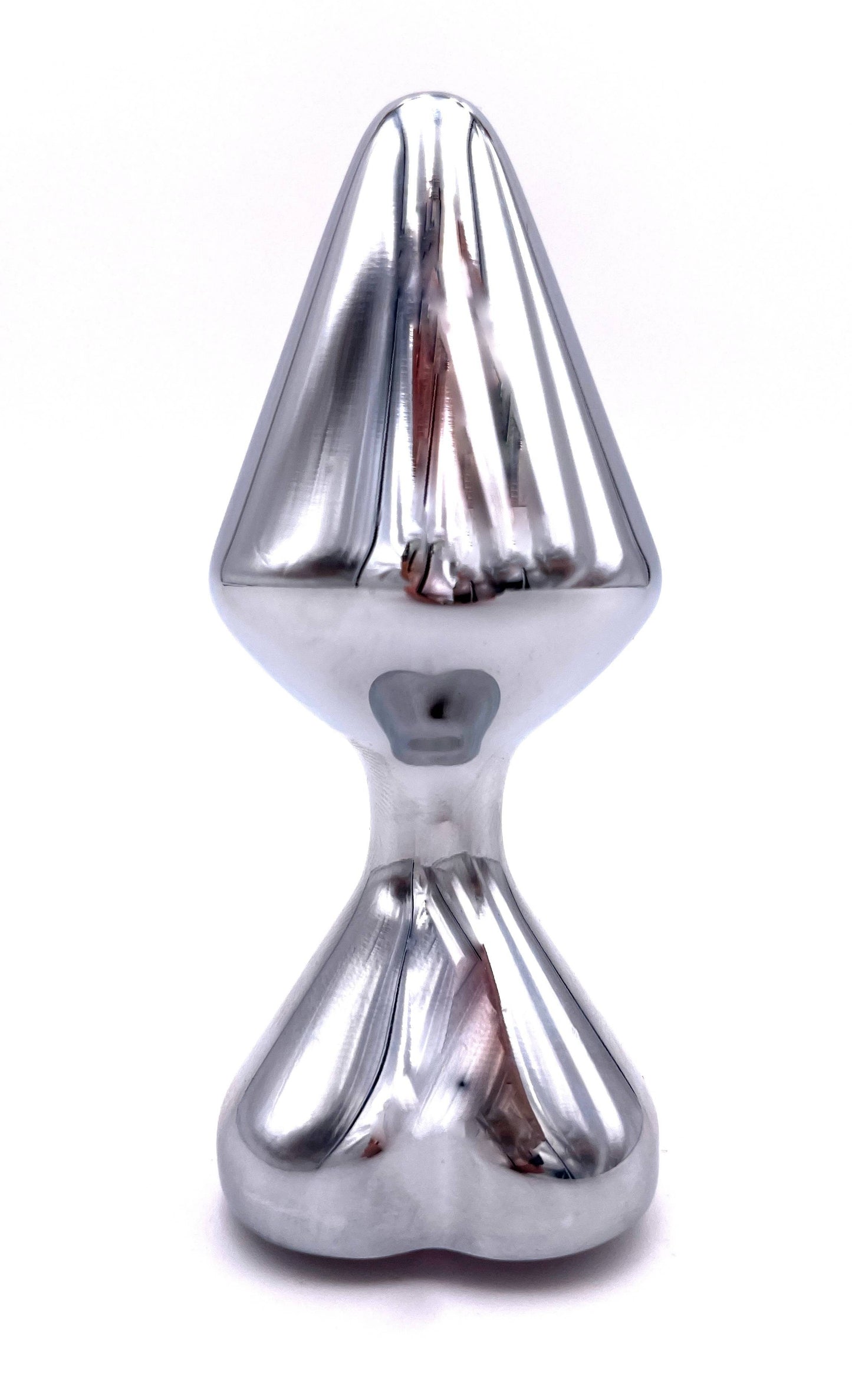 Heart Bullet - Plug Anale in Metallo con Diamante a Cuore