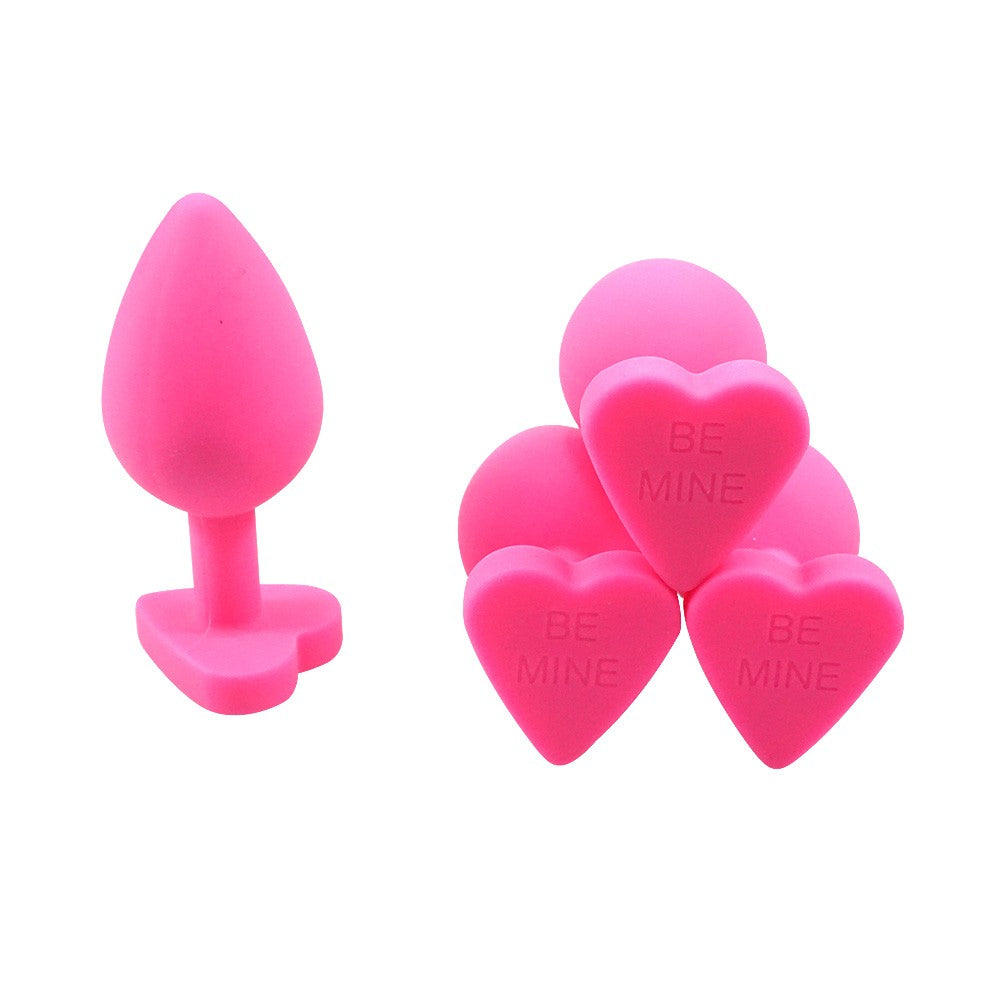 Be Mine - Plug Anale in silicone Rosa