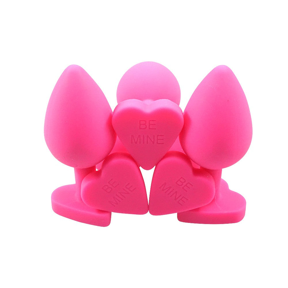 Be Mine - Plug Anale in silicone Rosa