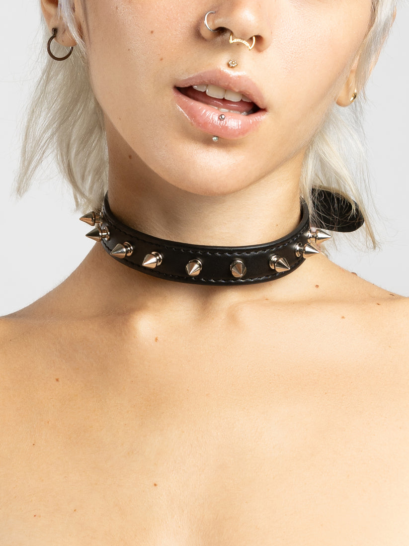 Borky - Collare Borchiato BDSM stretto