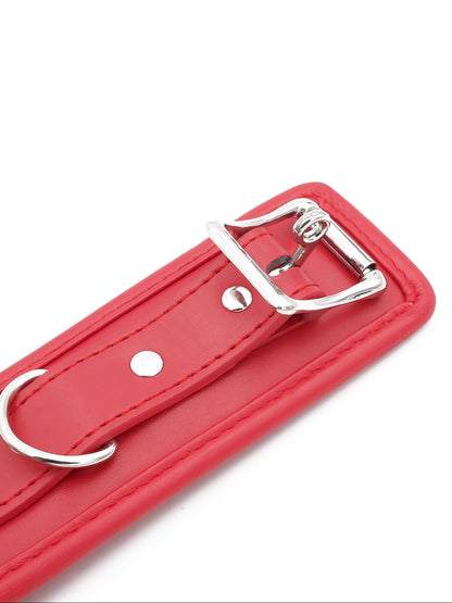 Cushy - Collare imbottito con guinzaglio