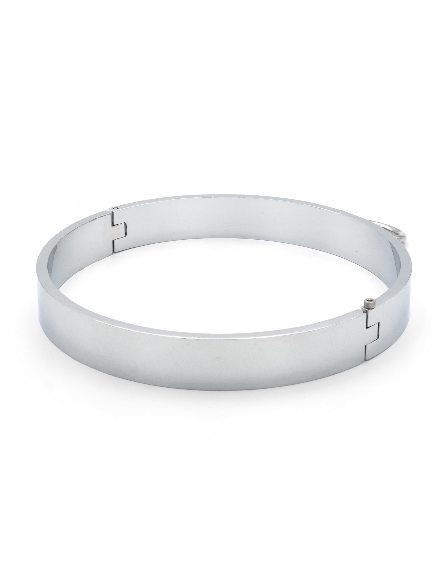 Iron Veil - Collare in Acciaio con Chiusura a Vite